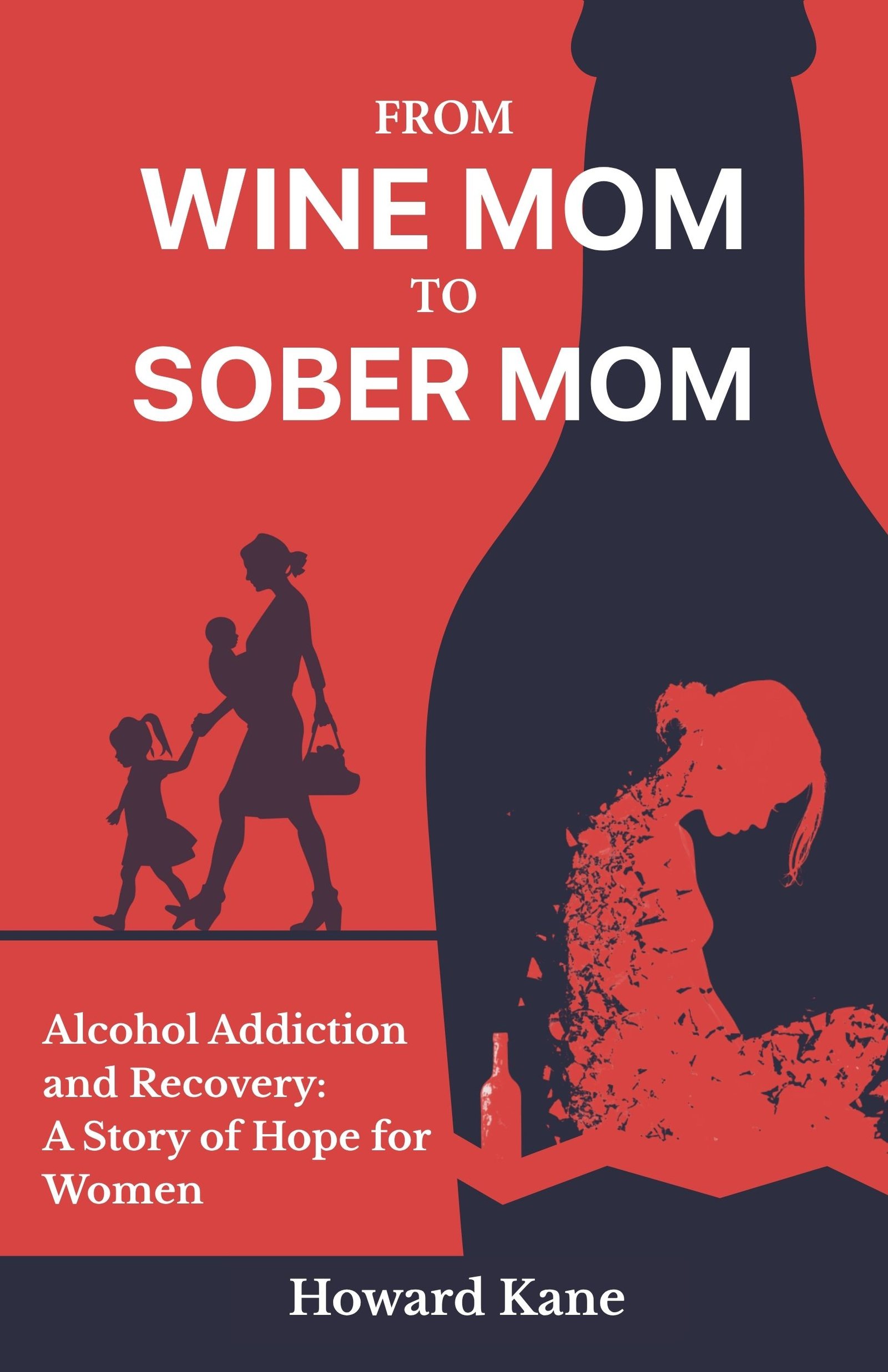 Book Cover for From Wine Mom to Sober Mom by Howard Kane